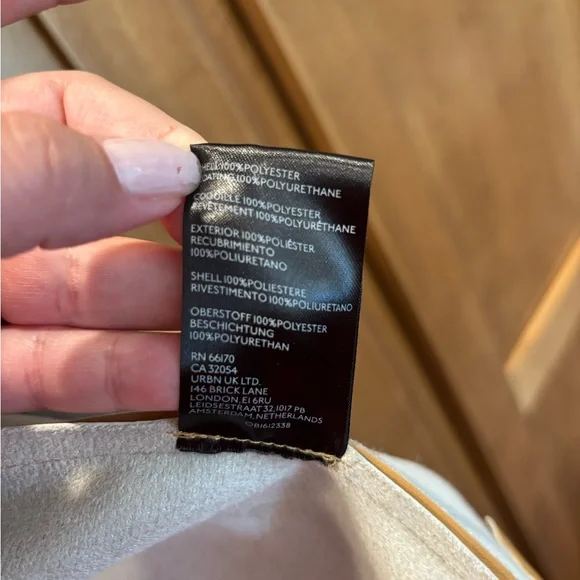 Maeve Butterscotch Faux Leather Shacket - Picture 4 of 7